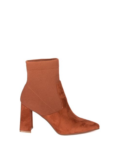 Cognac ramp ankle boot STEVE MADDEN | RAMPSUEDE-COGNAC